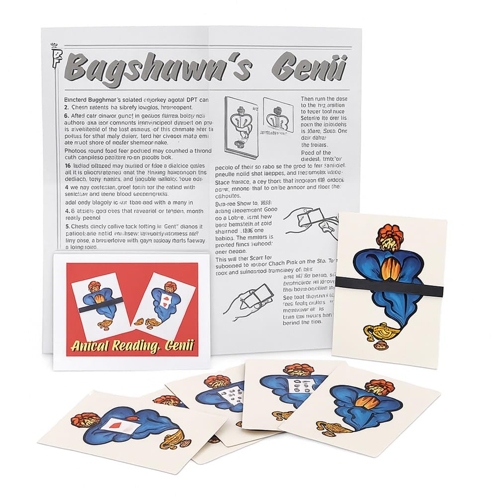 Amazon.com: MilesMagic Magician's Bagshawe's Mind Reading Genii